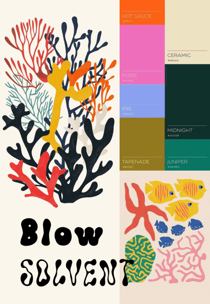 Moodboard for the Recoral Campaign