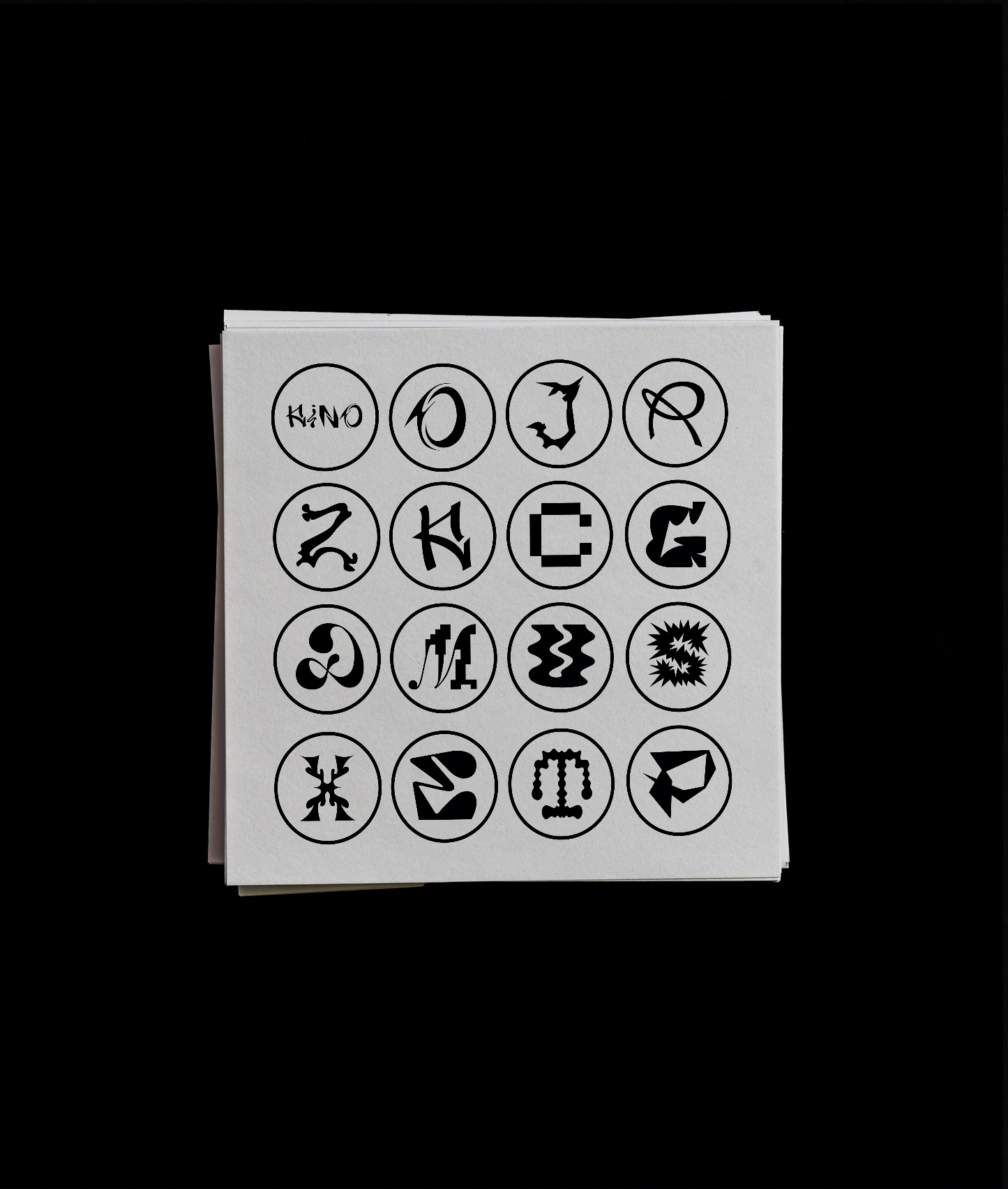 Stamp cards of the Werkschau